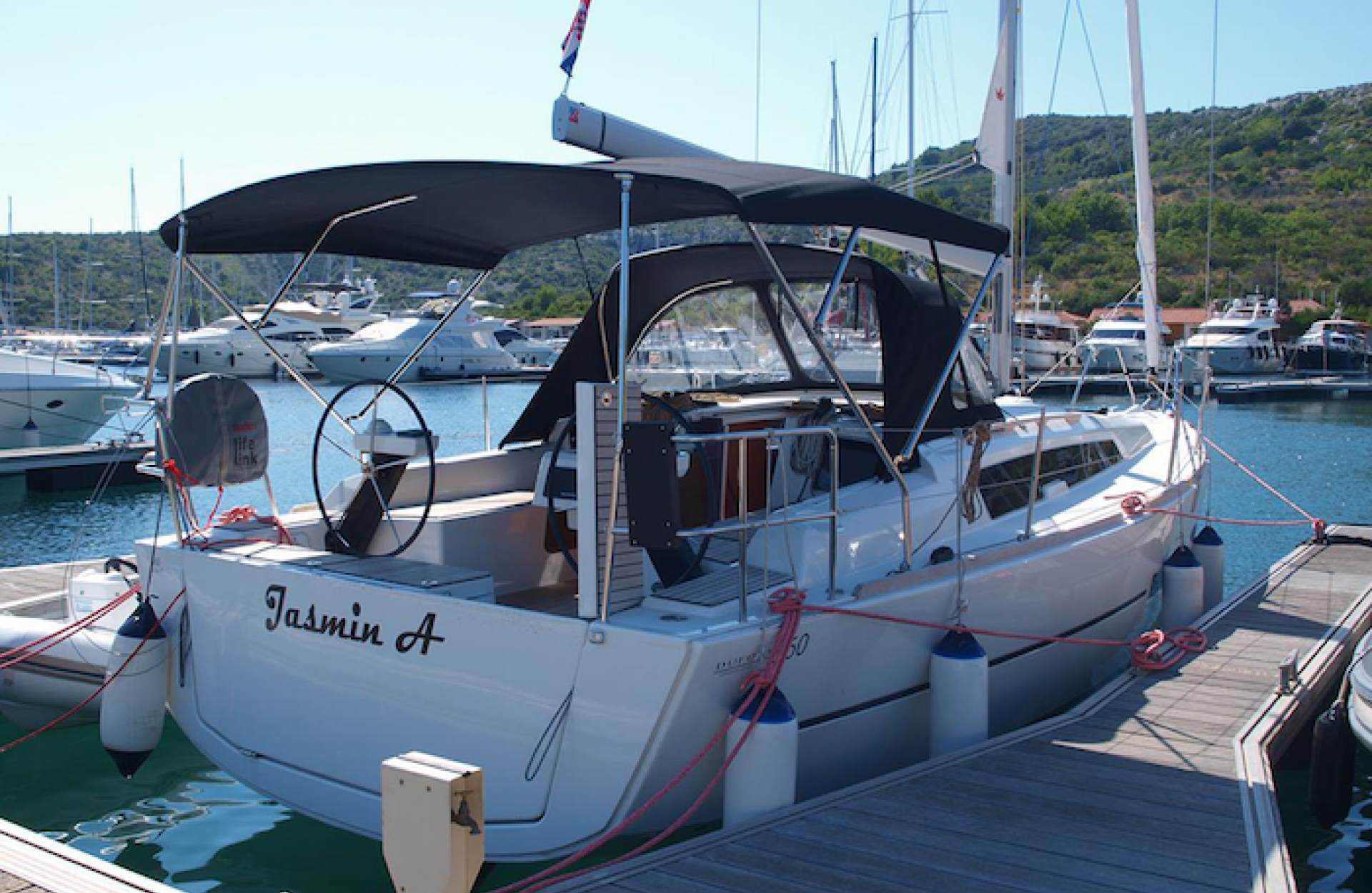 dufour grand large croatia sail vela charter skipper