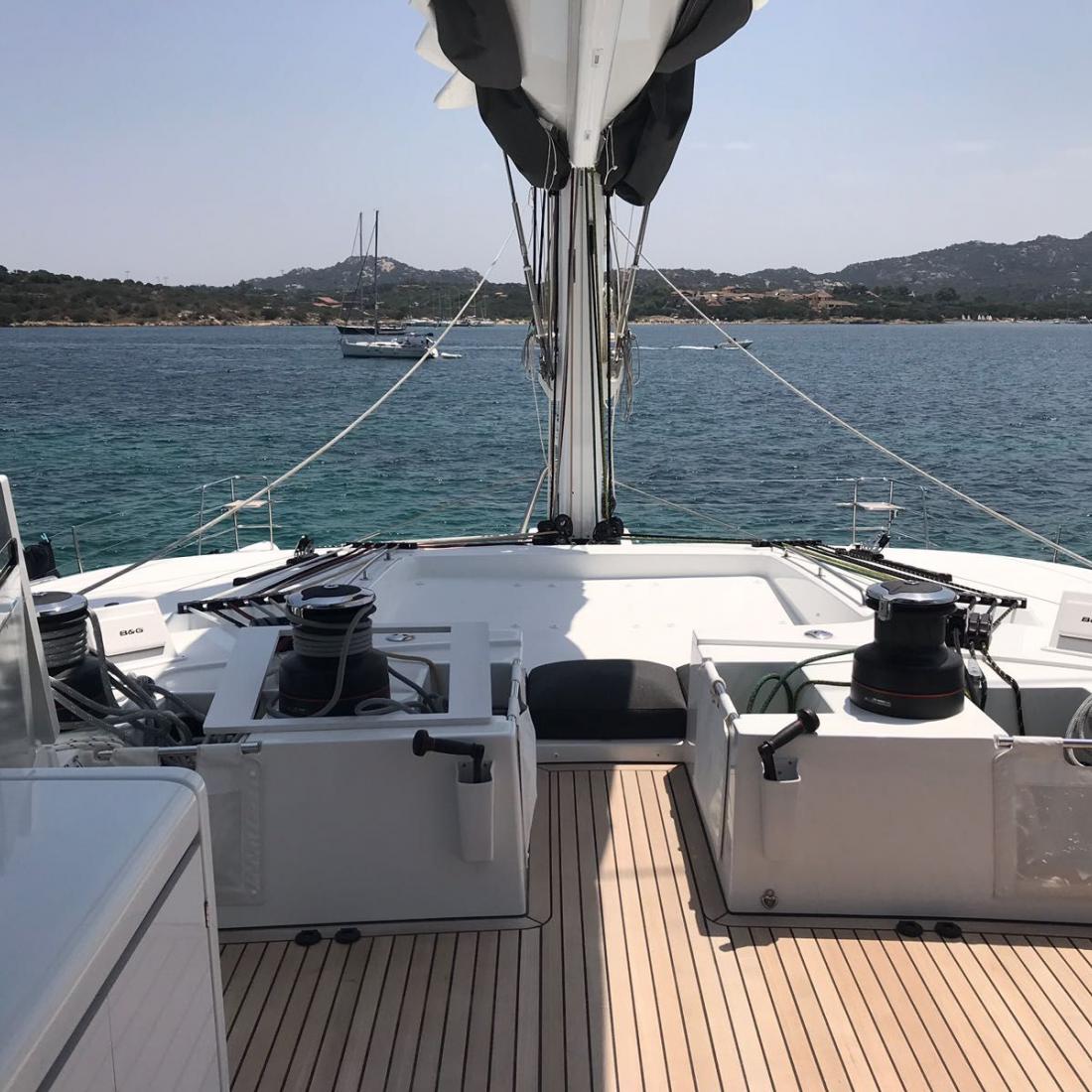 cat catamarano charter saredegna costa smeralda porto cervo skipper lagoon vacanze italy sardinia sea summer luxury