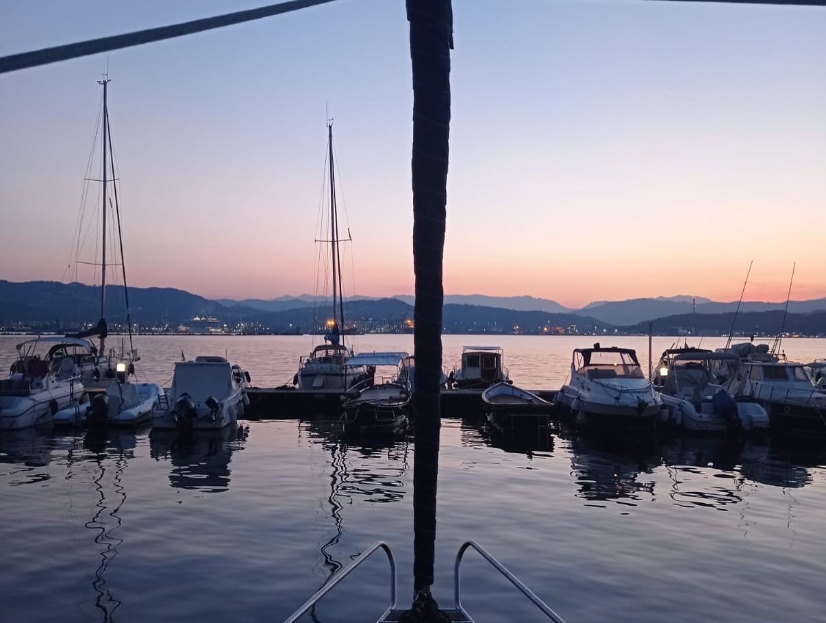 golfo, la spezia, primavera, barca a vela