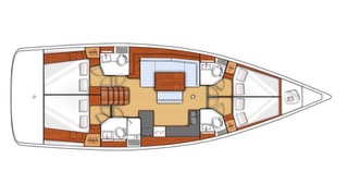 beneteau oceanis vela charter pontine