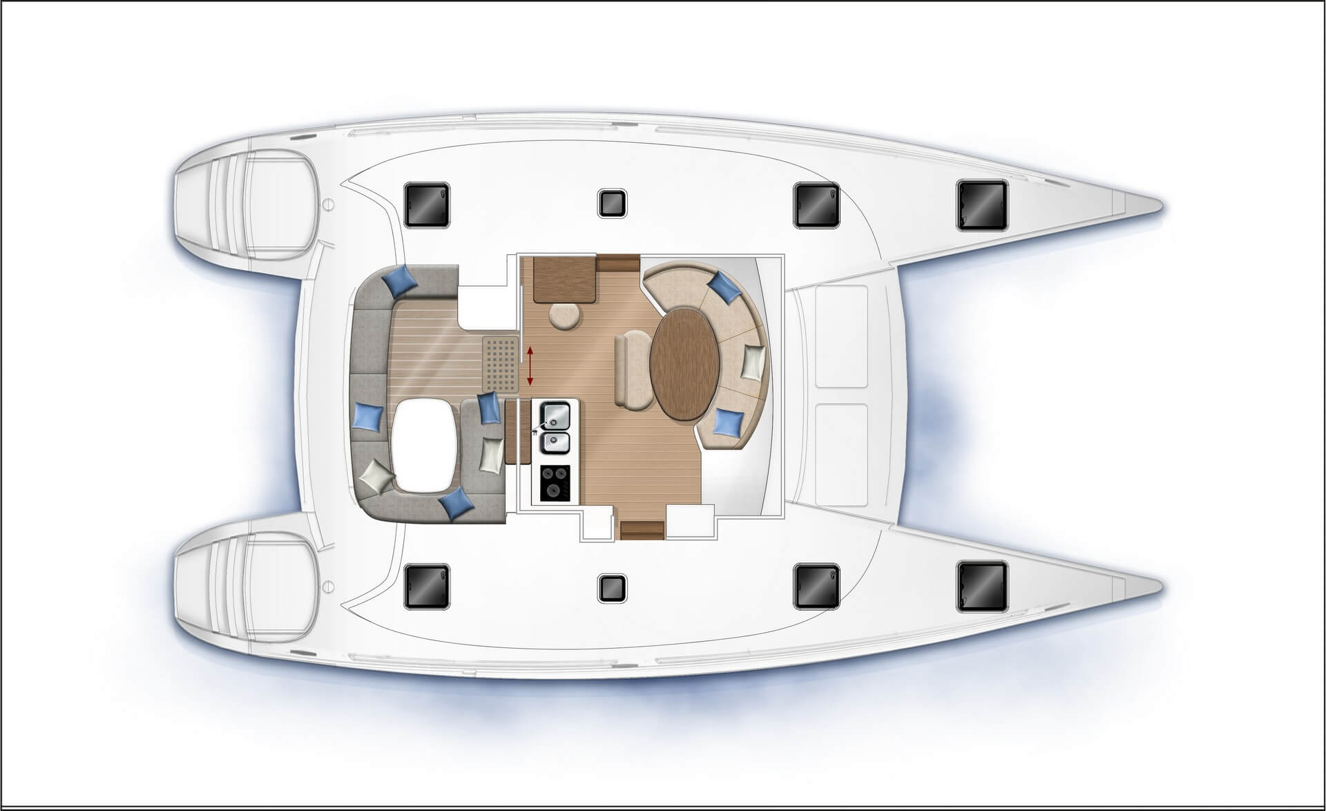 cat catamarano sail charter vela croatia bareboat 