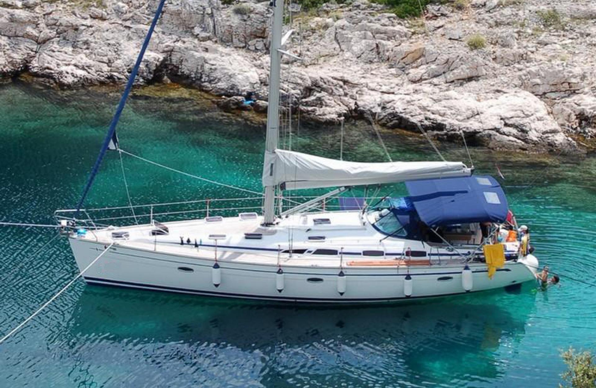 Bavaria 47 cruiser barca vela grecia peloponneso charter skipper vacanza settimana mare estate