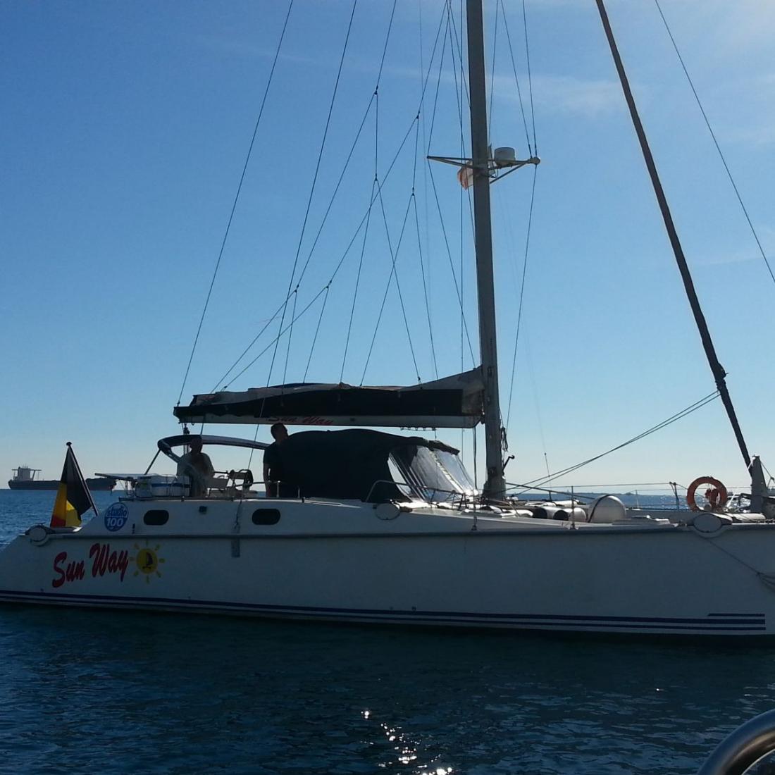 catamarano lady hawke vela puglia taranto corfù grecia charter