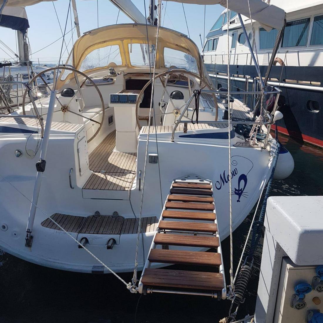 bavaria 46 cruiser vacanza mare barca vela salento otranto leuca lecce puglia poppa