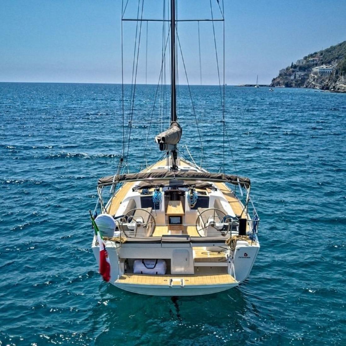 doufour limited edition vela charter napoli castellamare sail black golfo ischia capri