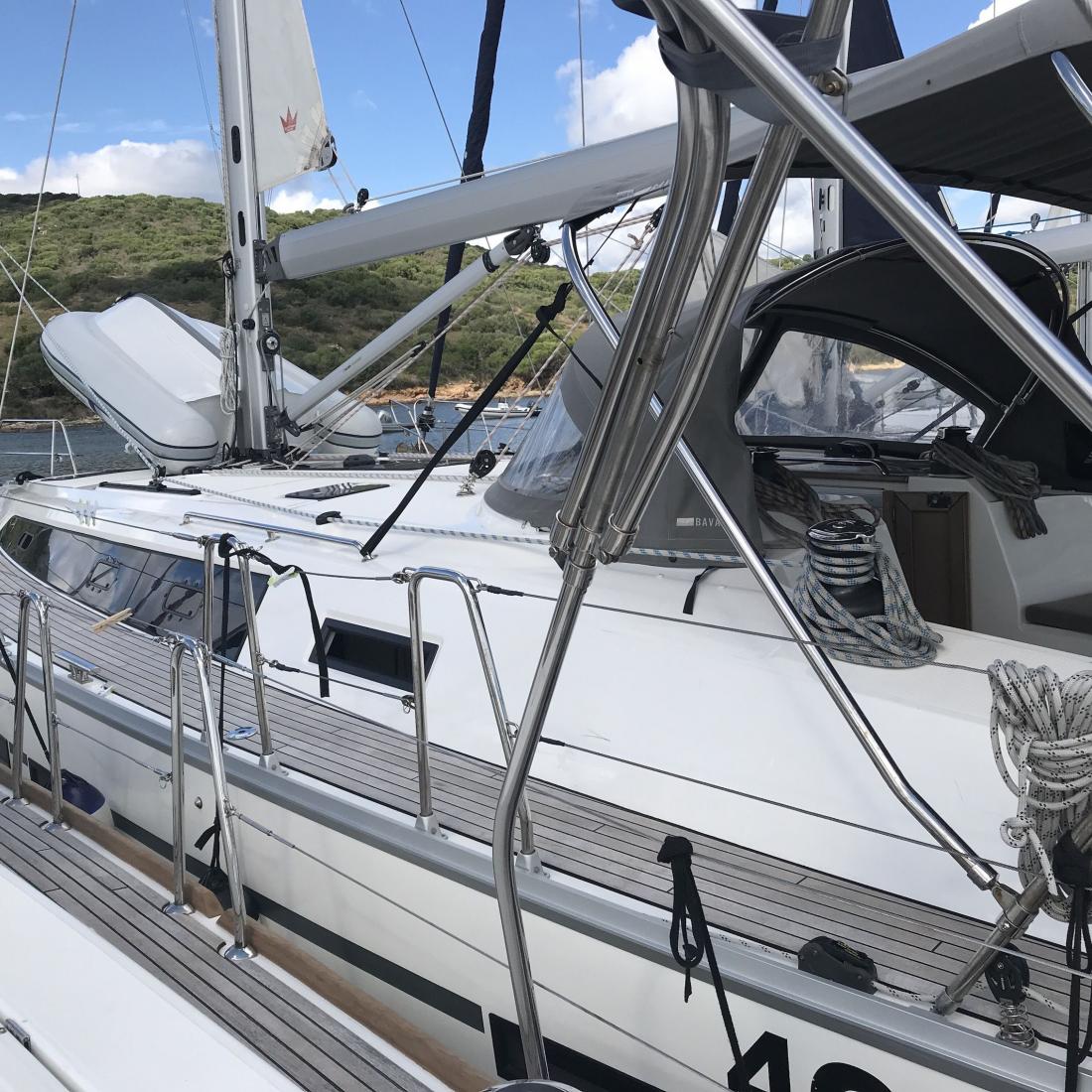 bavaria sail vela charter noleggio barca sardegna olbia italia costa smeralda vacanze