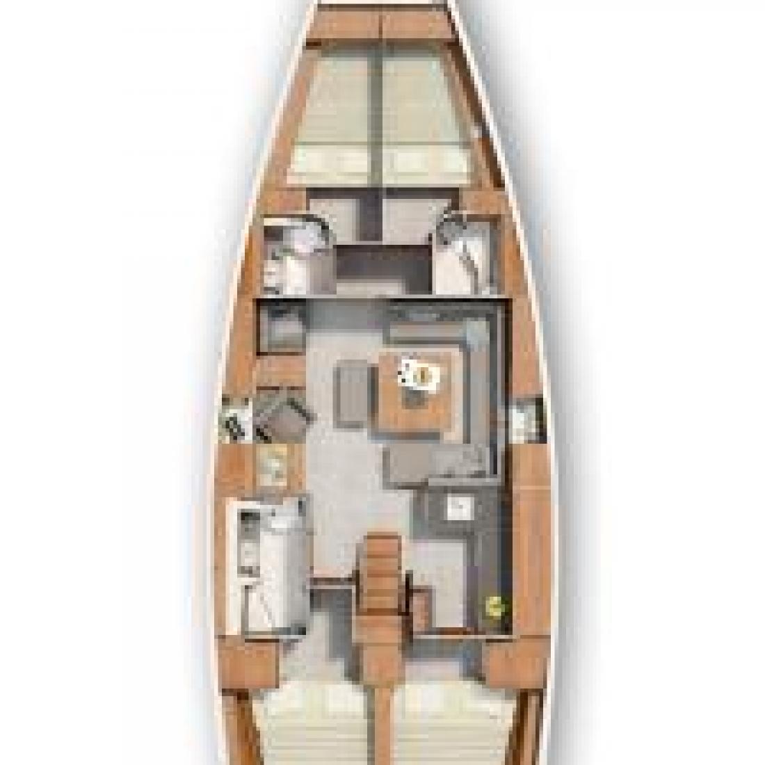 barca vela sail charter boat sail sailing hanse croatia croazia adriatico bareboat