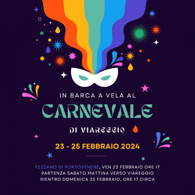 carnevale, barca a vela, viareggio, febbraio